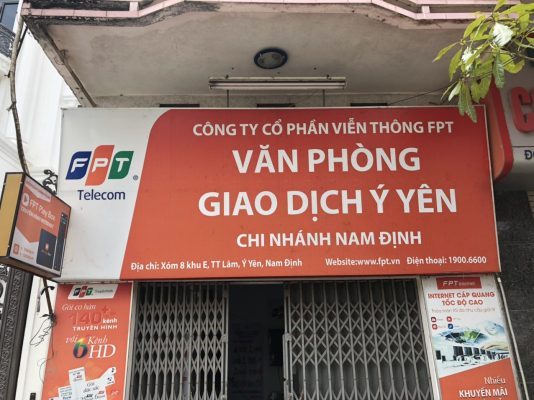Lắp mạng FPT Huyện Ý Yên