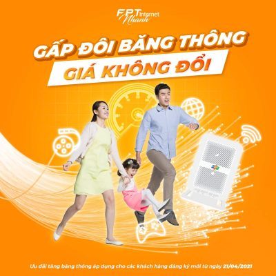 FPT Nâng Cấp Các Gói Cước Super