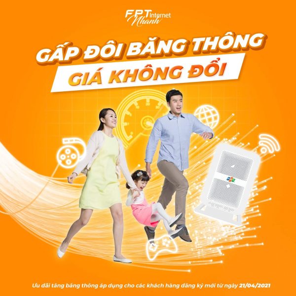 FPT Nâng Cấp Các Gói Cước Super